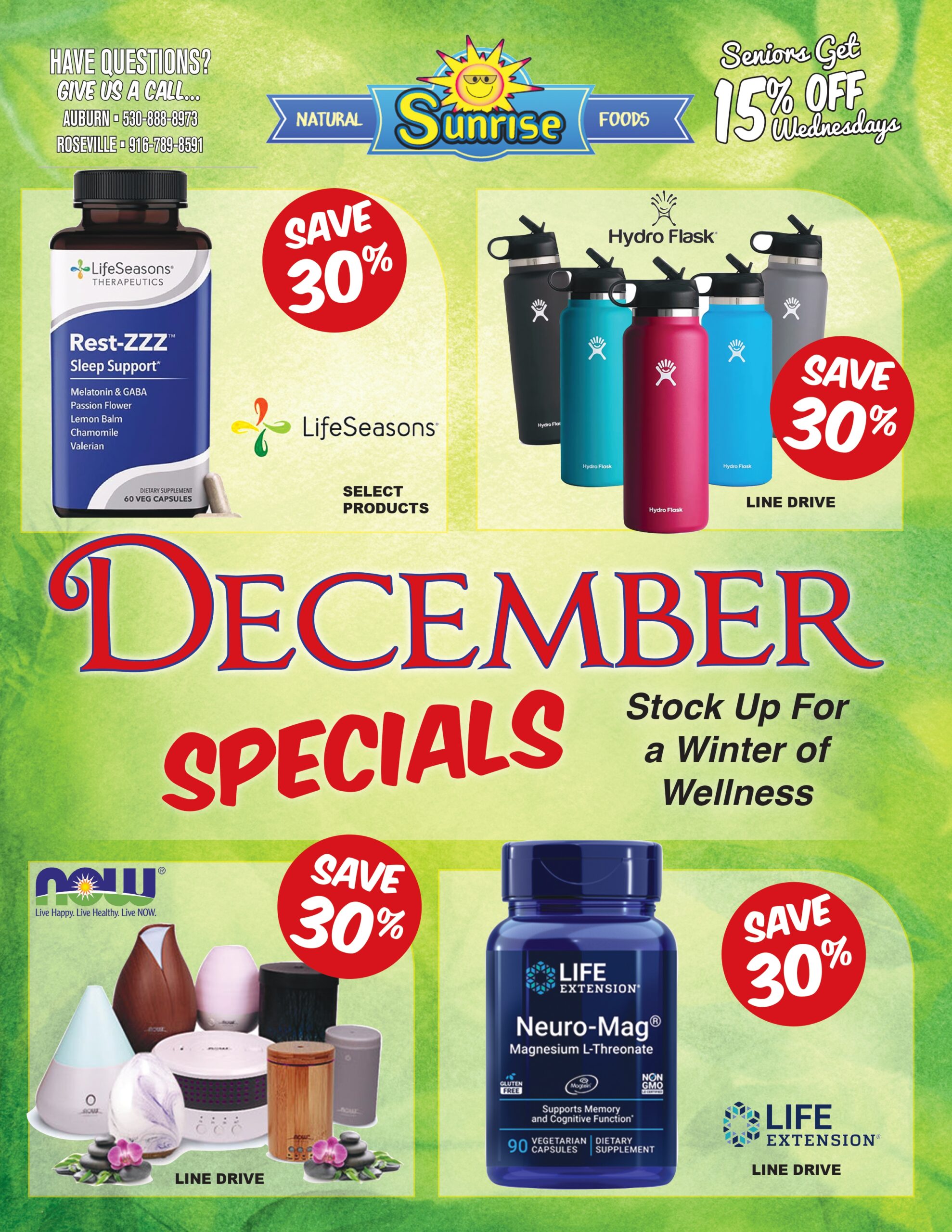 Specials Sunrise Natural Foods