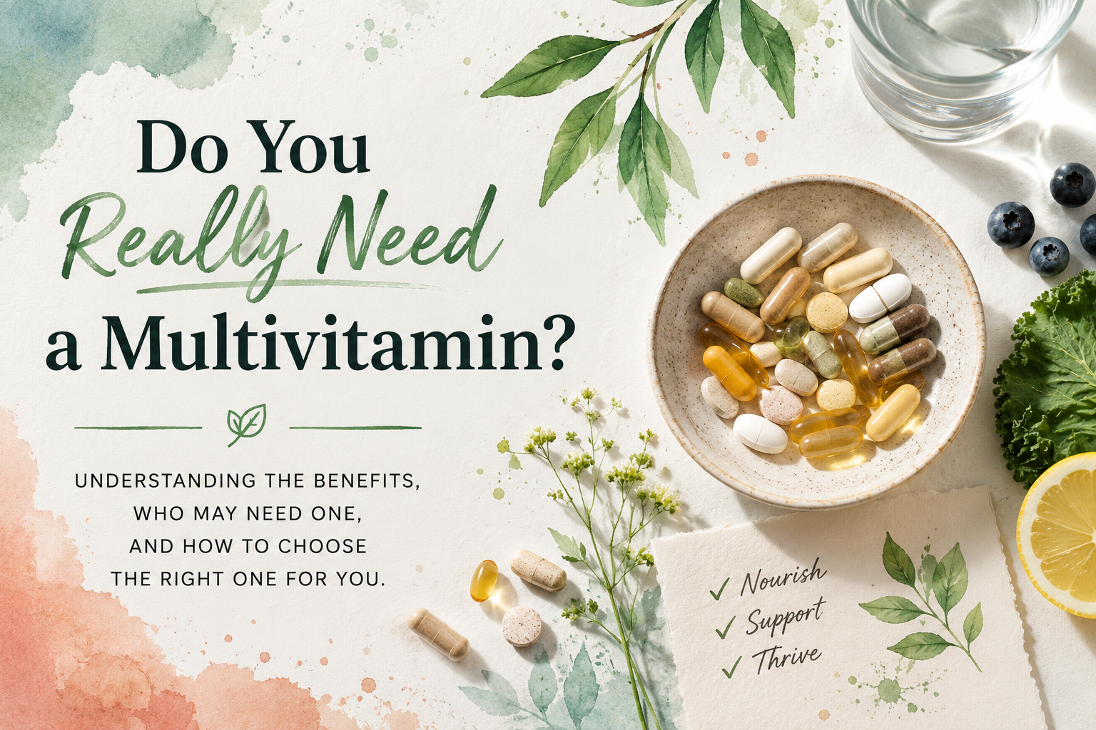 Do You Really Need a Multivitamin?